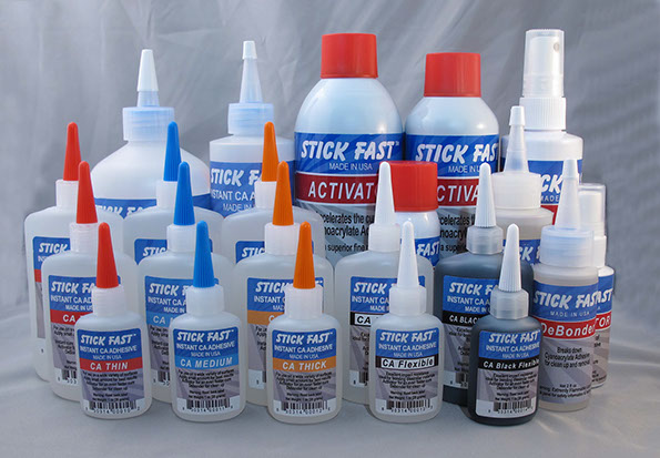 TMI Products Stick Fast Cyanoacrylate Adhesives
